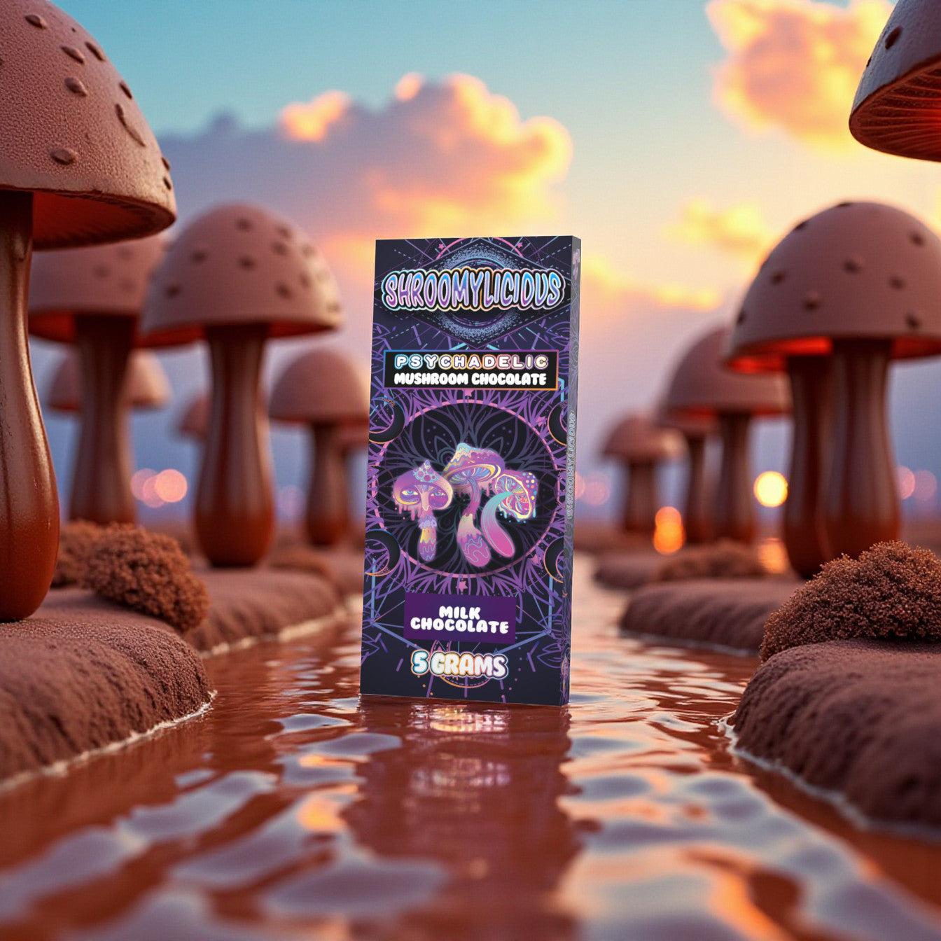 Milk Chocolate Bar 5g (0.41g per serving)